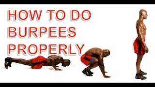 Burpees - How To Do Burpees and Avoid Common Injuries