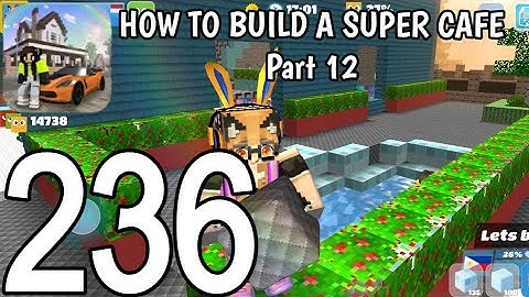School Party Craft - How to Build a Super Cafe Part 12 - Gameplay Walkthrough Part 236 (Android)