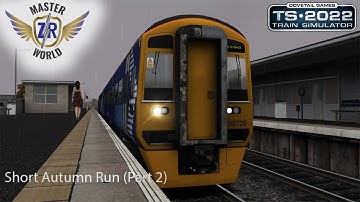 Short Autumn Run (Part 2) - Fife Circle Line - Class 158 - Train Simulator 2022
