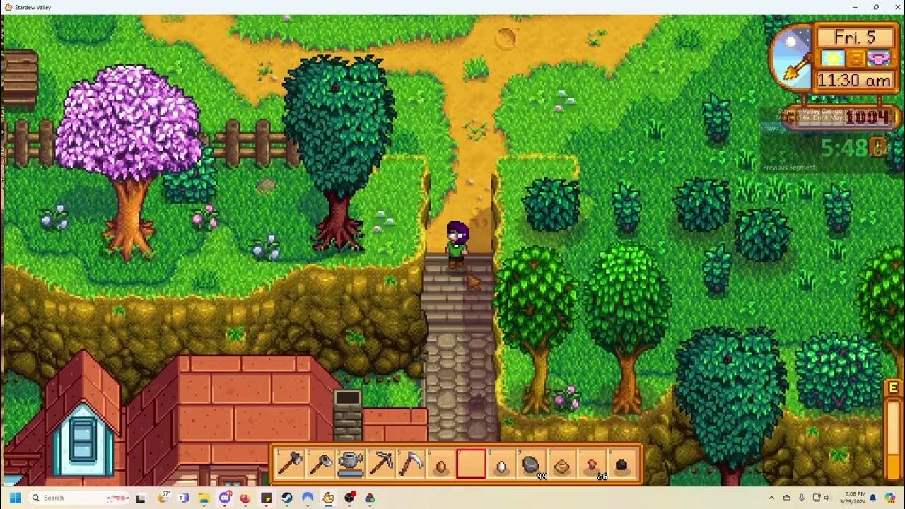 Stardew Valley Drink Mayo Speedrun 1233 YouTube