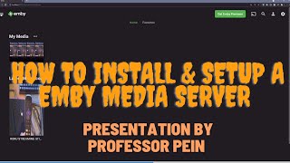 How To Install & Setup A Emby Media Server screenshot 5