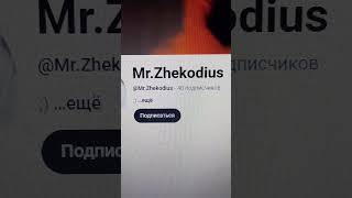 Аккаунт Mr.Zhekodius - маглятина-тазикятина - от слова тазик