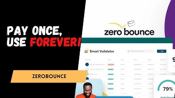 ZeroBounce: Clean Your Email List & Boost Deliverability Fast 📧✅ | AppSumo Deal