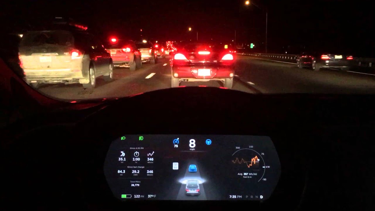 Tesla Autopilot + Traffic = TIC TAC TOE!!! YouTube