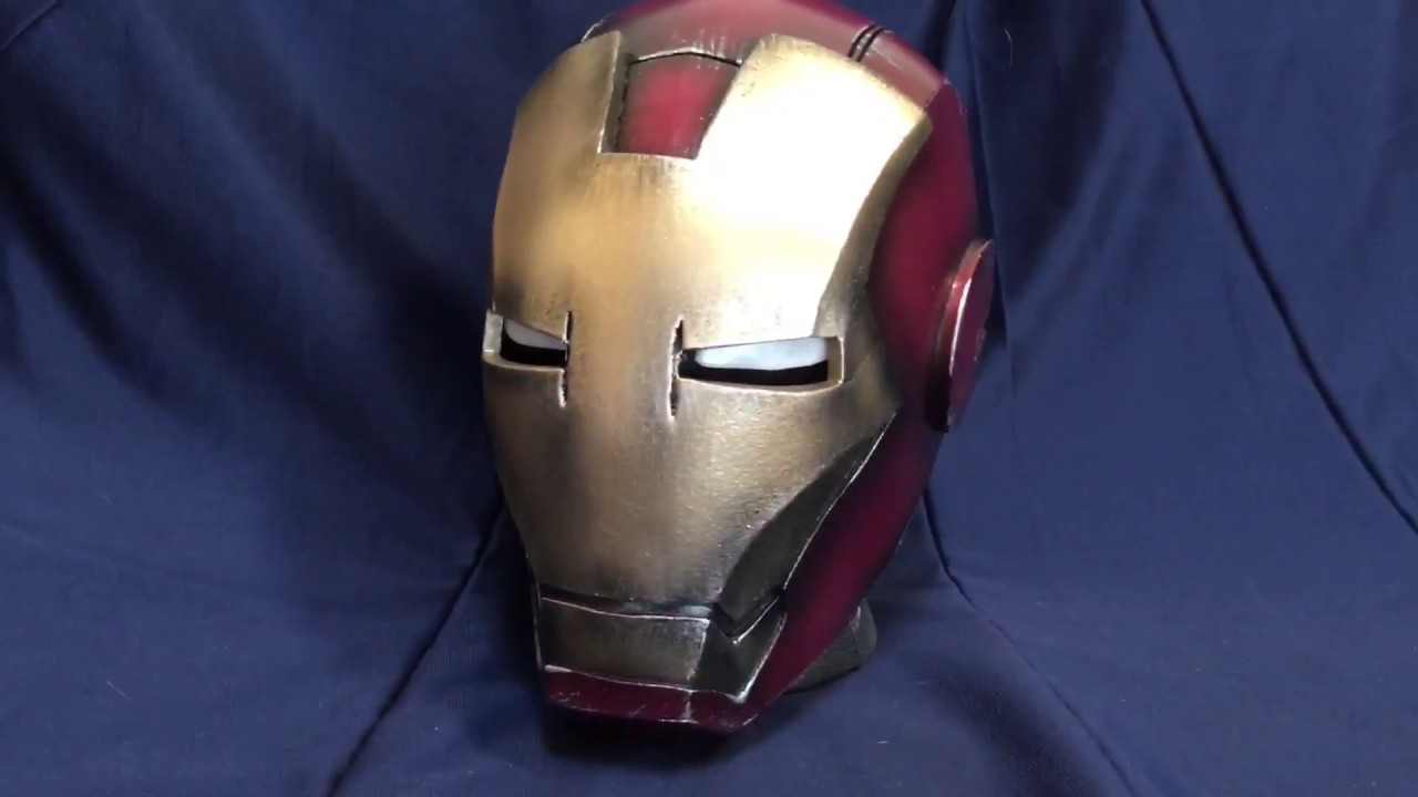 how-to-paint-a-foam-iron-man-helmet-youtube