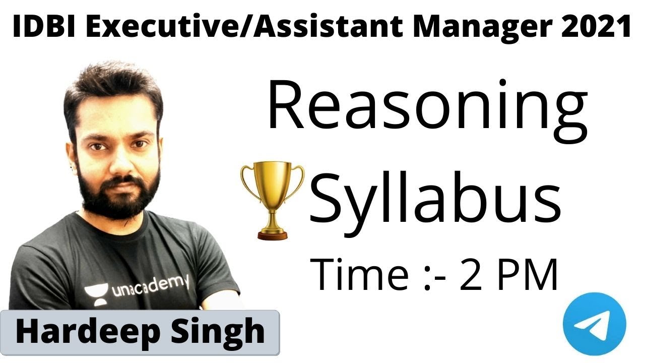 IDBI Executive/Assistant Manager 2021 I Reasoning I Strategy I Syllabus I Salary I Studydrill