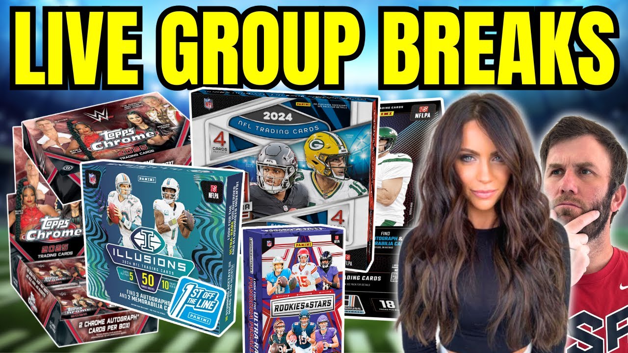 WEDNESDAY NIGHT BREAKS! | Illusions FOTL, Spectra, Rookies & Stars, Topps Chrome WWE (GB #51-52)