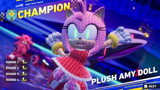 Plush Amy Doll from Sonic Rumble Party in Sonic Racing Crossworlds Mod (DOWNLOAD)