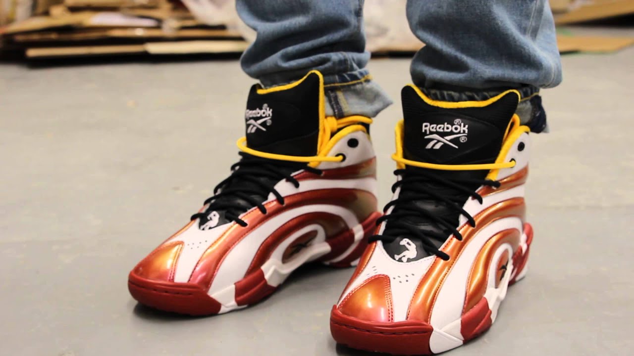 reebok shaqnosis on feet