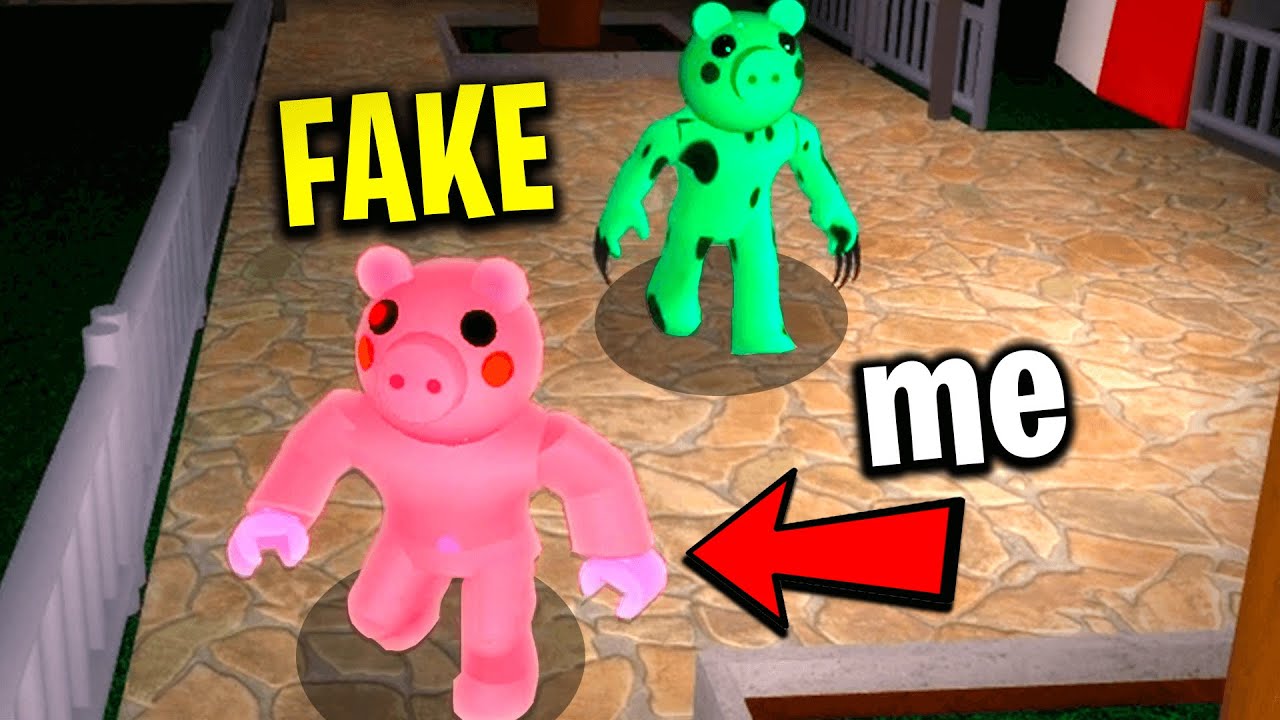 Fake Piggy Trolling In Roblox Piggy Chapter 8 Minecraftvideos Tv - robux roblox piggy plush