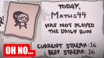 Can the streak SURVIVE this EVIL CHARACTER?! | Tainted Jacob Daily | 17 Win Streak?