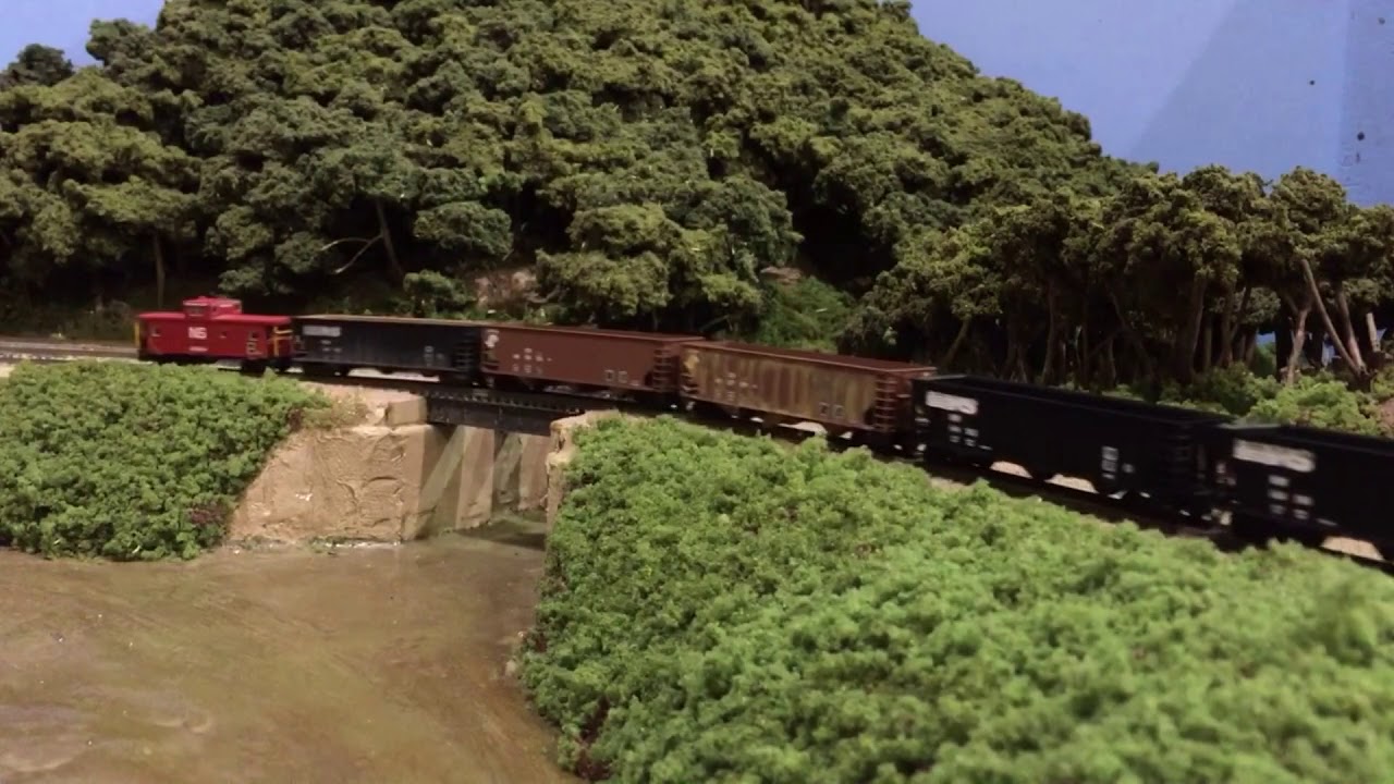 NJS N Trak At Stratford Yellin, October 2018 (N Scale) YouTube