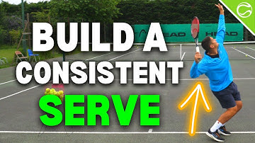 PROBEER DIT om UW tennisservice consistenter te maken