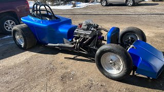 Installing a MSD 6AL Ultra and head gaskets on my dragster. (2 Step tests included)