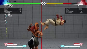 Akuma Crossup MK Setup STREET FIGHTER V