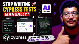 Stop Writing Cypress Tests Manually 🚀 | Generate E2E Tests Using AI (Cursor + MCP)