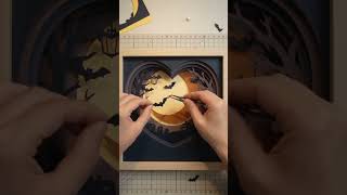 3D Paper cut DIY ideas- Halloween day  #papercut #diyideas #ASMR #Alart #papercrafting