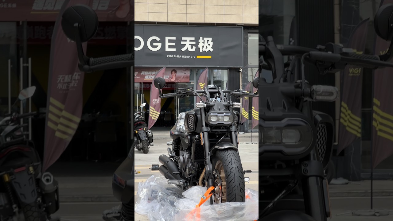 Unboxing Alle New VOGE CU525 inline 2 cylinder Beast 