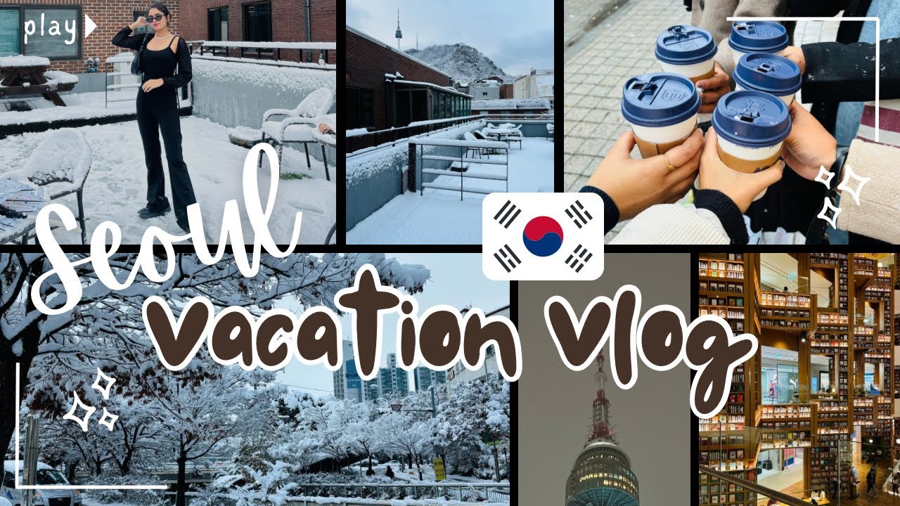 🇰🇷Seoul Vacation Tour: Namsan Tower & Starfield Library | #korea #seoul  #travelvlog