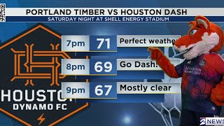 Houston Weather Forecast with Diesel the Fox