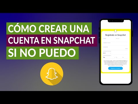 ¿Cómo Crear una Cuenta en Snapchat si no Puedo? - Fácil y Rápido