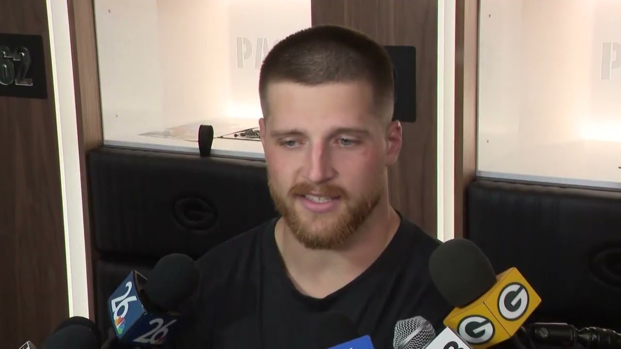 Green Bay Packers Training Camp (Tight End Tucker Kraft entering year three in GB).