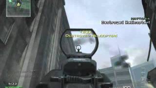 Modern Warfare 3- EPIC Hind Take Down With an MK46 Machine Gun- Hayta44