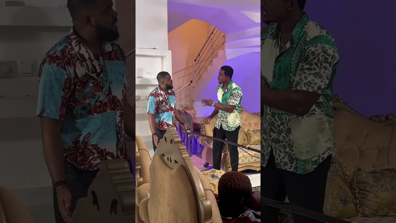 On the set of Unmatched with Cynthia Clark, Okey Uzoechi, Sammie Onot. Soon Out