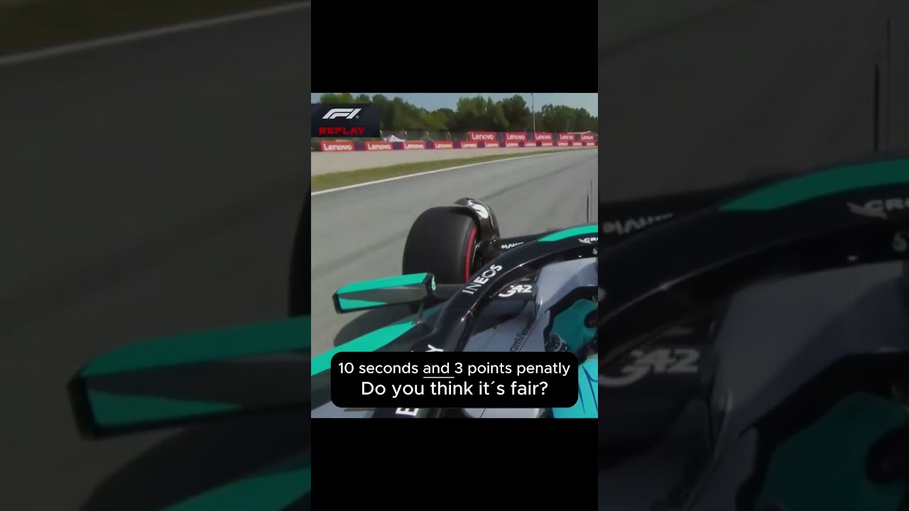 Max Verstappen penatly - Barcelona GP 2025 