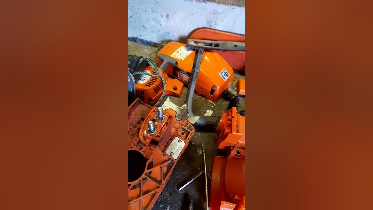 Хускварна 142 не заводится. Сборка глушителя хускварна 142. сборка выхлопной хускварна 142. сборка глушителя хускварна 137. собрать правильно глушитель хускварна 142.