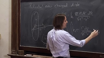 PHYS 102 | Continua Potential 2 - Disk (2D)