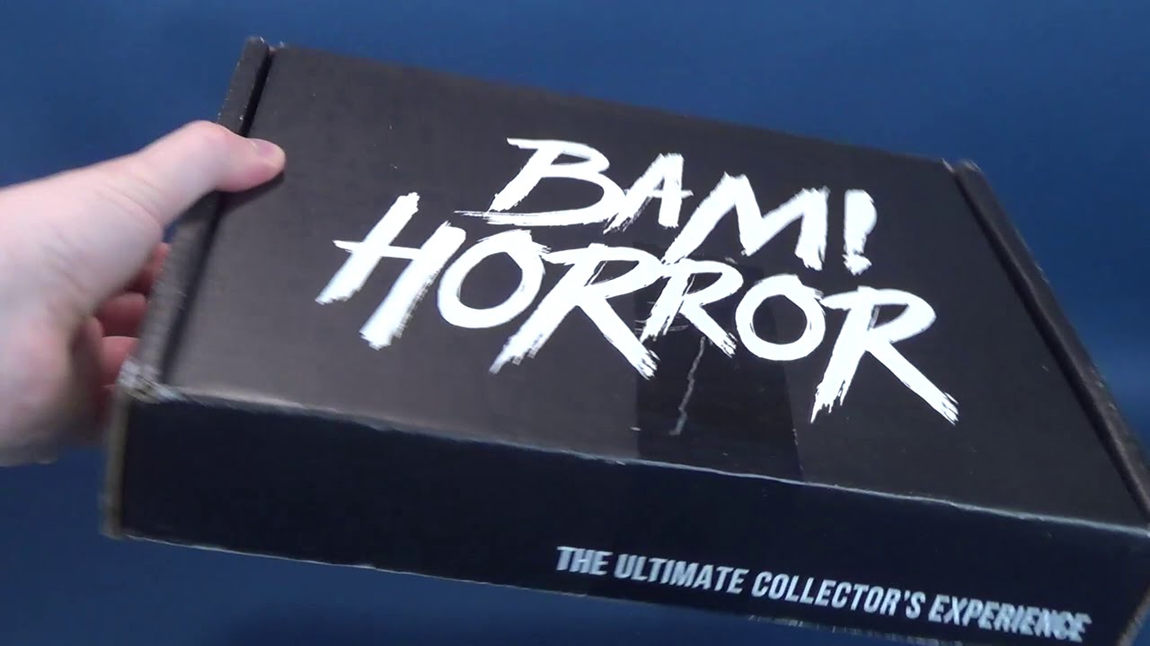 What's inside the Bam! Horror Box Volume 5 Box #5 Subscription Box? | Video Unboxing