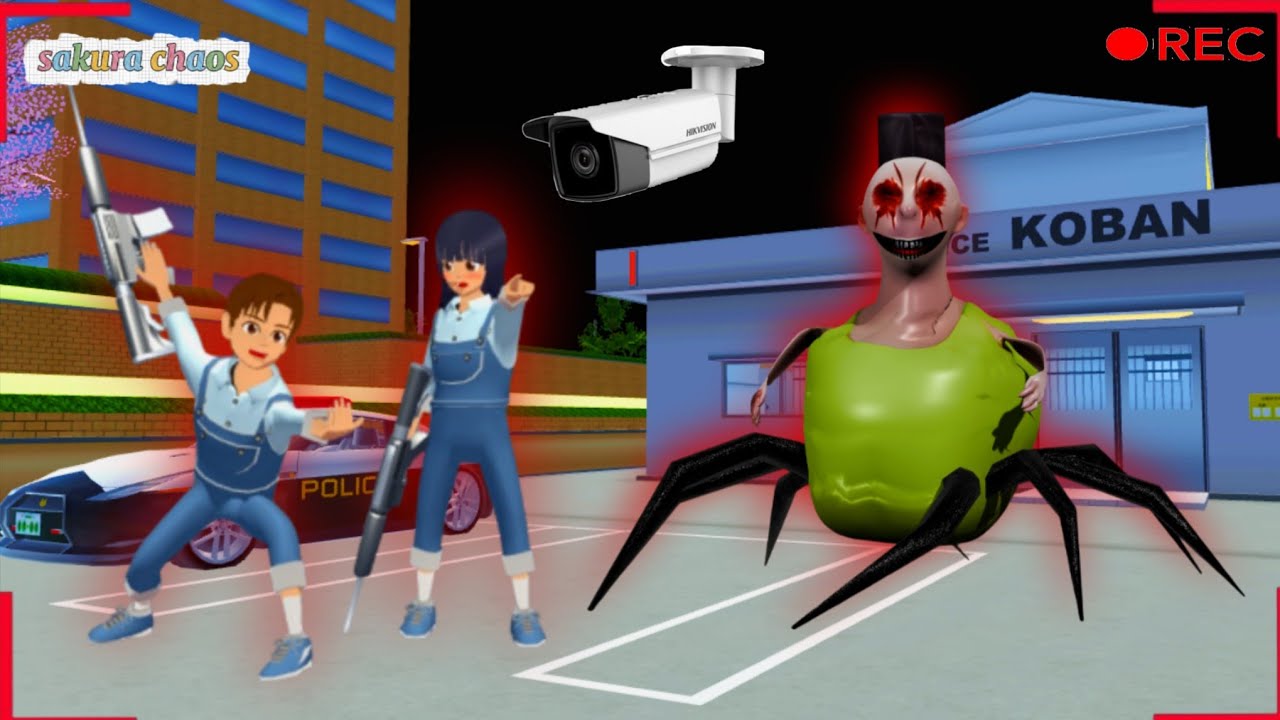 Yuta Mio Panik CCTV Merekam Hantu HAMMOD LABA LABA Di Kota Sakura😱