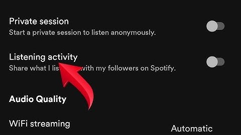 How to turn on off listening activity in Spotify, Spotify mein listening activity on off kaise kare