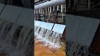 How Industrial Ice Blocks Are Made for Fishing Boats #satisfyingprocess