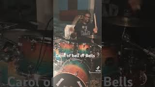 Shedtrack- carol Bell of Bells drumless track #diemondstar #drums