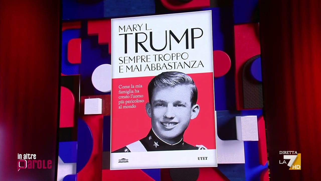 L'intervista a Mary L. Trump, nipote del presidente USA: 
