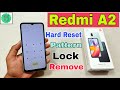 Redmi A2 Hard Reset | Redmi A2 Pattern Lock Remove Without Pc | Password Forgot | Android 13 |