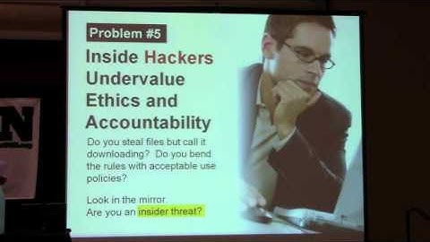 GrrCON 2012 - Daniel Lohrman - Why Security Professionals Fail