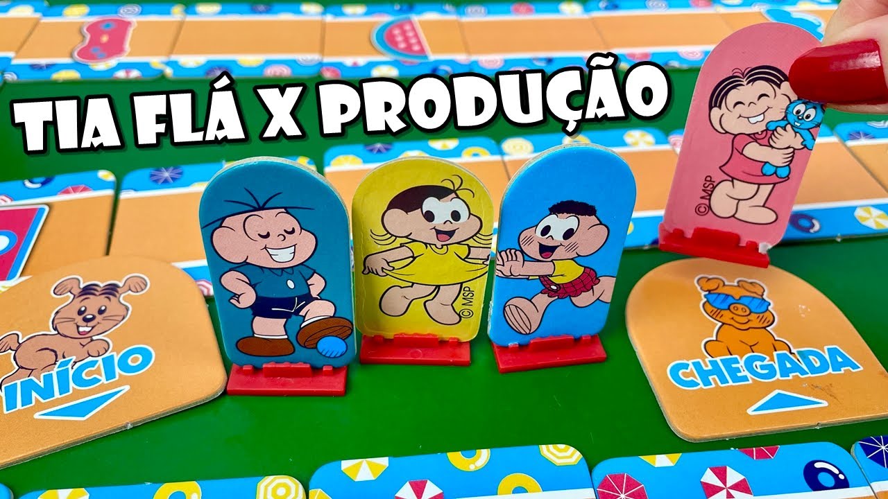 Super Trilha Da Turma Da Mônica! Tia Flá X Produção