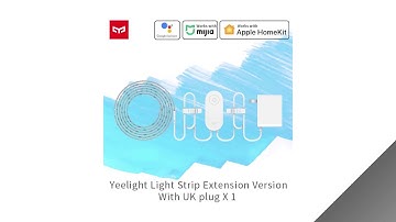 Yeelight Smart 2M Light Strip Extension Version Alexa Google Assistant voice control Works