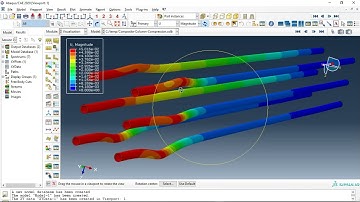 Simulation of concrete-encased CFST box stub columns under axial compression in Abaqus