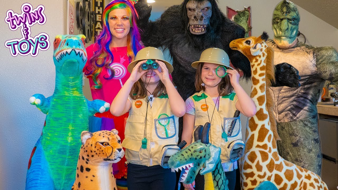 giant stuffed safari animals