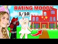I Gave My Best Friend AWFUL RATINGS As A PRANK In Adopt Me! (Roblox)