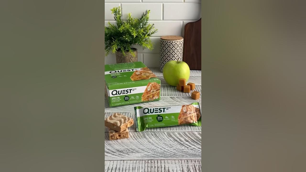 APPLE PIE QUEST BAR IS HERE! 💪🍏🥧😋 YouTube