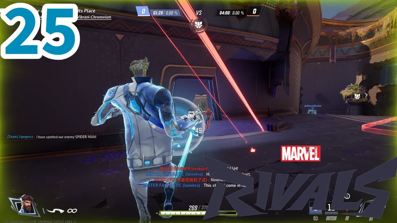 Mean while Back in Gold 3 [ Marvel Rivals Ep  25 Ranked Season 5 Solo ]