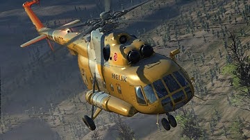 DCS World - Mi-8 - Mountain Fligth Training