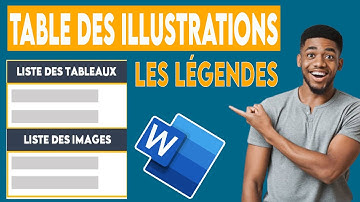 WORD : CREER UNE TABLE DES ILLUSTRATIONS !