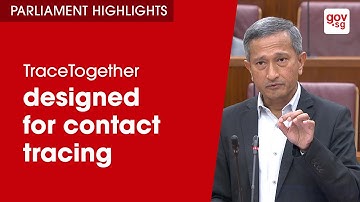 TraceTogether designed for contact tracing