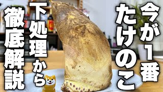 煮物（たけのこの土佐煮）｜ けんますクッキングさんのレシピ書き起こし